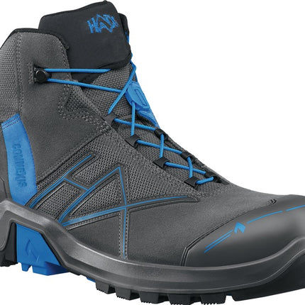 HAIX Sicherheitsstiefel Connexis® GTX mid Größe 6,5 (40) grau/blau ( 4721000530 )