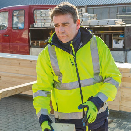 Chaqueta softshell alta visibilidad ELYSEE LIAM talla L ( 8000142491 )