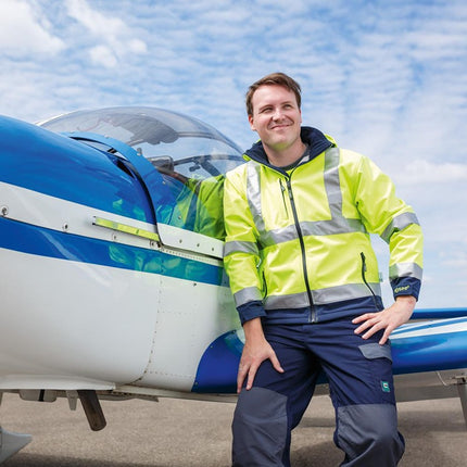 Chaqueta softshell alta visibilidad ELYSEE LIAM talla L ( 8000142491 )