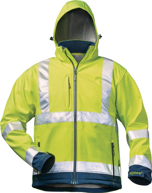 ELYSEE high-visibility softshell jacket LIAM size L ( 8000142491 )