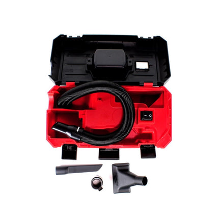 Milwaukee M18 VC2-401 18 V Akku-Nass-/Trockensauger + Milwaukee M18 B4 Akku 18 V / 4,0 Ah / 4000 mAh RED Li-Ion - Toolbrothers