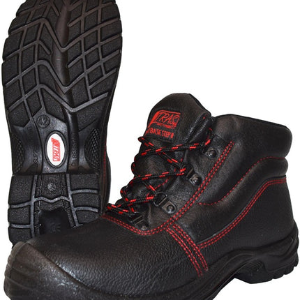 NITRAS botas de seguridad BASIC STEP MID talla 40 negro ( 8000235580 )