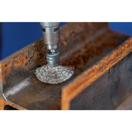 Carda PFERD PBU ST Ø 15 mm grosor de alambre 0,35 mm ( 8000432593 )