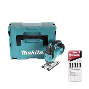 Makita DJV 182 ZJ Akku Pendelhubstichsäge 18V Brushless Solo + 8x Sägeblatt + Makpac - ohne Akku, ohne Ladegerät