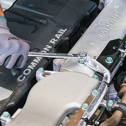 HAZET Clé mixte 600 LG SW 27 mm Longueur 480 mm ( 8000465050 )