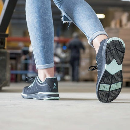 BAAK Damensicherheitsschuh Svea Größe 37 schwarz/türkis ( 8000600282 )