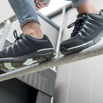 BAAK Damensicherheitsschuh Svea Größe 39 schwarz/türkis ( 8000600284 )