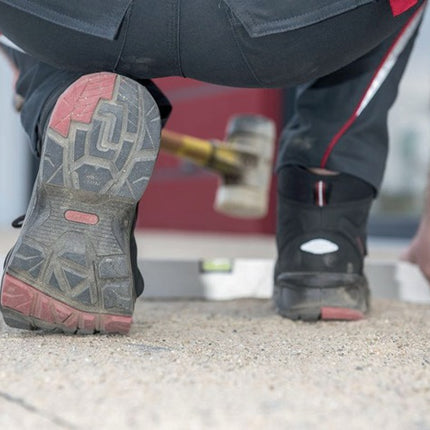 Botas de seguridad BAAK Braxton talla 40 negro/rojo ( 8000600316 )