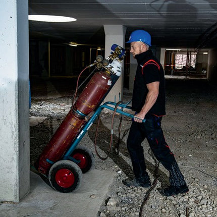 Botas de seguridad BAAK Braxton talla 40 negro/rojo ( 8000600316 )