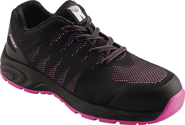 Zapato de seguridad para mujer RUNNEX GirlStar 5180 talla 40 negro/rosa ( 8000655376 )