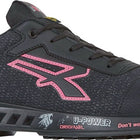 U.POWER Damensicherheitsschuh MICHELLE Größe 37 schwarz/rosa ( 8002411065 )
