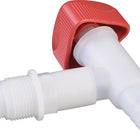 HÜNERSDORFF Auslaufhahn  HDPE/LDPE R 1/2+R 3/4 ″ ( 9000450241 )