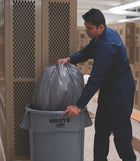 Cubo multiusos RUBBERMAID blanco 38 l PE ( 9000450350 )