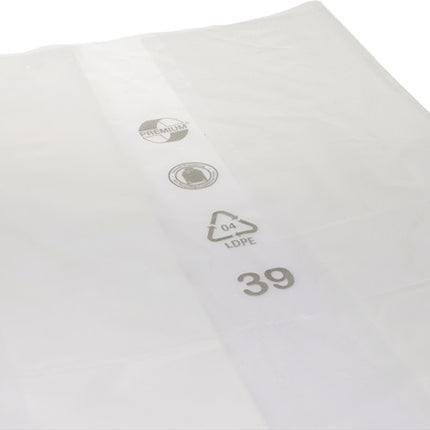 DEISS Kunststoffsack  950 l LD-PE transparent 60 µm ( 9000466533 )