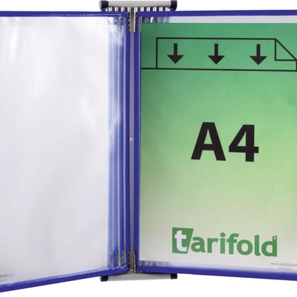TARIFOLD Wandhalter  5 Sichttafeln blau ( 9000492050 )