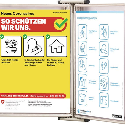 TARIFOLD Wandhalter  10 Sichttafeln ( 9000492071 )
