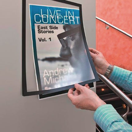 Marco magnético DURABLE DIN A3 rojo (9000492426)