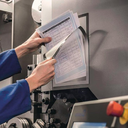 Marco magnético DURABLE DIN A4 plateado (9000492441)