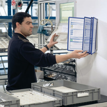 Support mural DURABLE 5 panneaux d'affichage (9000492451)