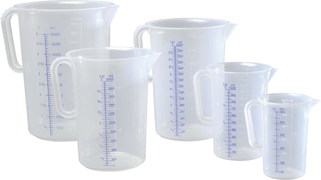 HÜNERSDORFF measuring jug 2000 ml polypropylene transparent ( 9000495152 )