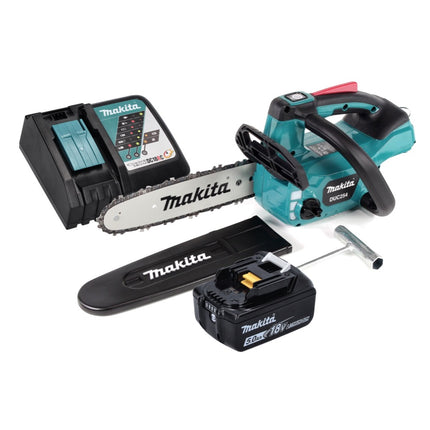 Makita DUC 254 RT1 Akku Kettensäge 18 V 25 cm Brushless + 1x Akku 5,0 Ah + Ladegerät - Toolbrothers