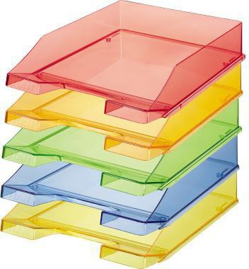 HAN Briefablage HAN KLASSIK DIN A4 DIN C4 Polystyrol Farbe: gelb transparent ( 9199107226 )