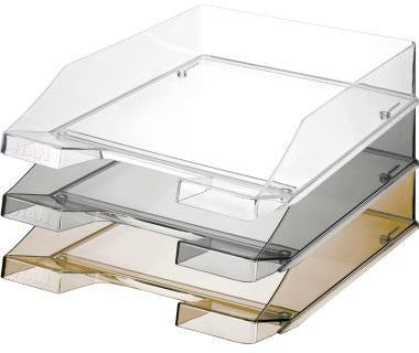 HAN Briefablage HAN KLASSIK DIN A4 DIN C4 Polystyrol Farbe: rot transparent ( 9199107230 )