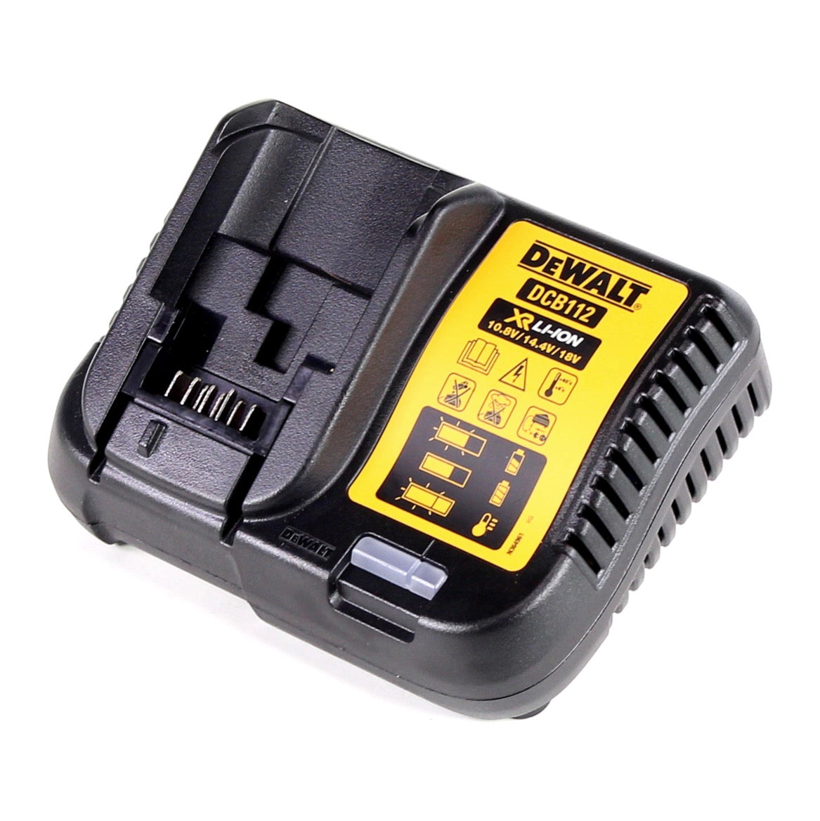 DeWalt DCB 112 XR Li Ion Ladegeraet fuer 10 8 14 4 18 V Akkus 1 - toolbrothers