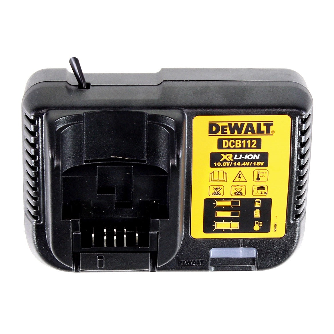 DeWalt DCB 112 XR Li Ion Ladegeraet fuer 10 8 14 4 18 V Akkus 4 - toolbrothers