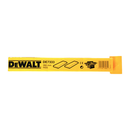 DeWalt DE 7333 HSS planer blade 260 mm ( 2 pcs ) for D27300