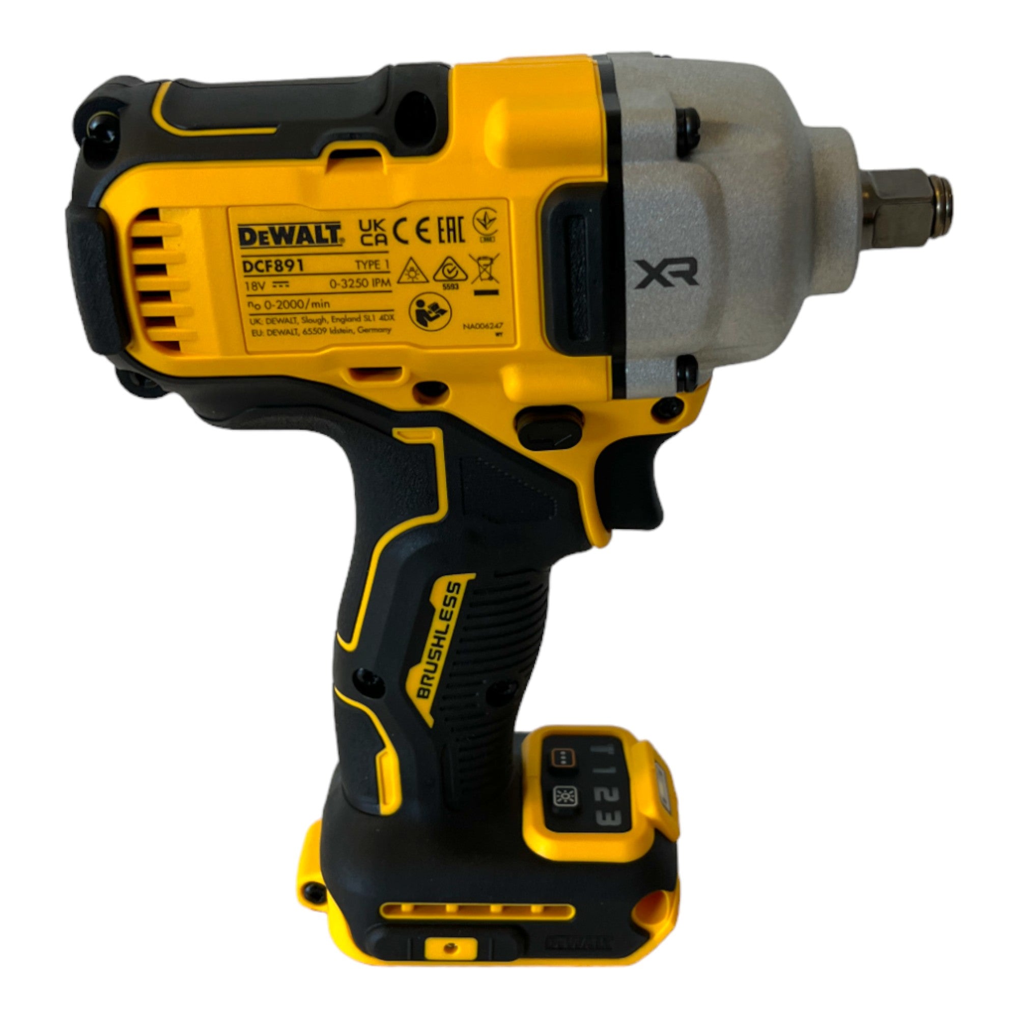 DeWalt DCF 891 N Akku Schlagschrauber 18 V 1084 Nm 1 2 Brushless Solo ohne Akku ohne Ladegeraet 3 - toolbrothers