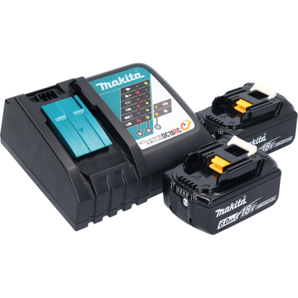 Makita DUR 191 LRGX3 Tagliabordi a batteria 18 V Brushless + 2x batteria 6,0 Ah + caricabatterie