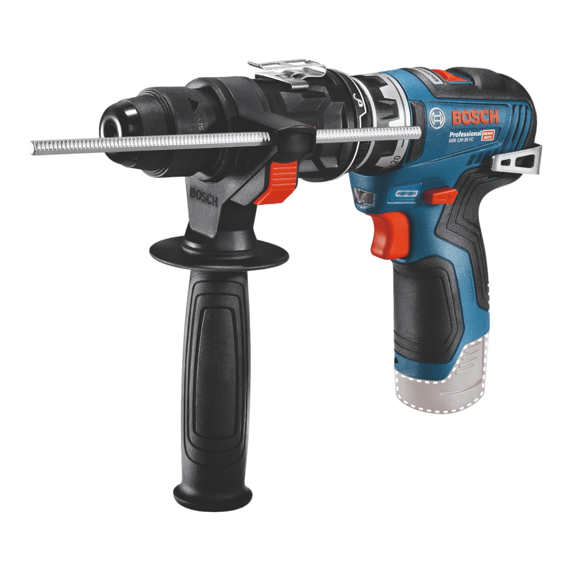 Bosch GSR 12V 35 FC Akku Bohrschrauber 12 V 35 Nm Brushless 1x Akku 3 0 Ah Ladegeraet 2x Aufsatz L Boxx 2 - toolbrothers