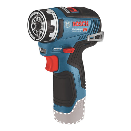 Bosch GSR 12V-35 FC cordless drill driver 12 V 35 Nm brushless ( 06019H3009 ) + 2x rechargeable battery 3.0 Ah + charger + 2x attachment + L-Boxx