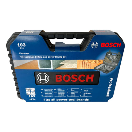 Set di punte da trapano e cacciaviti Bosch Titanium Pro 103 pezzi ( 2608594070 )