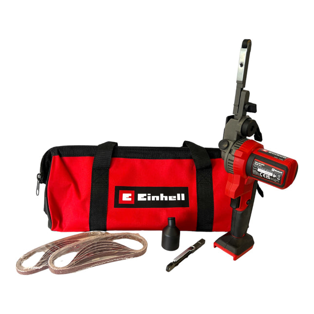 Einhell TE-BF 18 Li-Solo lima de cinta sin cable 18 V 13 x 457 mm + bolsa ( 4461000 ) Solo - sin batería, sin cargador