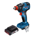Bosch GDX 18V-200 Professional cordless impact wrench 18 V 200 Nm brushless + 1x rechargeable battery 2.0 Ah - without charger