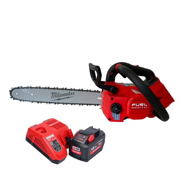 Milwaukee M18 FTHCHS35-112 Motosierra sin cable 35 cm + 1x batería 12.0 Ah + cargador