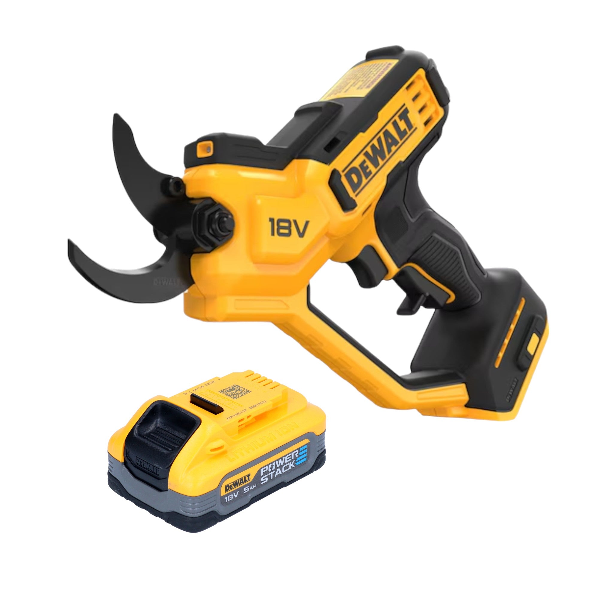 DeWalt DCMPP 568 N Akku Astschere 18 V 38 mm 1x Powerstack Akku 5 0 Ah ohne Ladegeraet 0 - toolbrothers