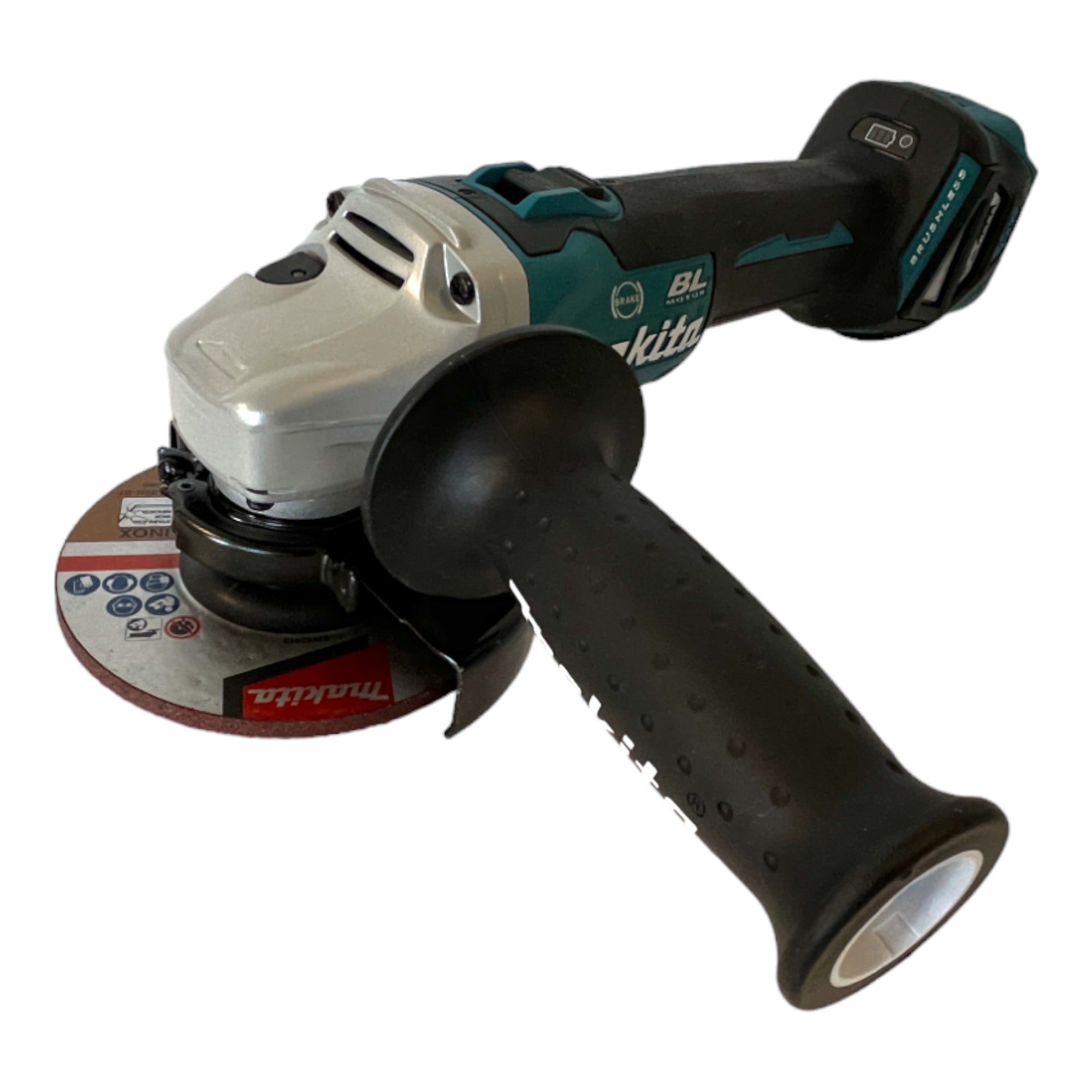 Makita DGA 514 RMJU1 Akku Winkelschleifer 18 V 125 mm Brushless 2x Akku 4 0 Ah Ladegeraet Makpac  4 - toolbrothers