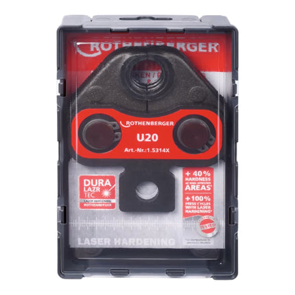 Rothenberger Standard U20 Mâchoire à sertir 20 mm de diamètre nominal ( 015314X )