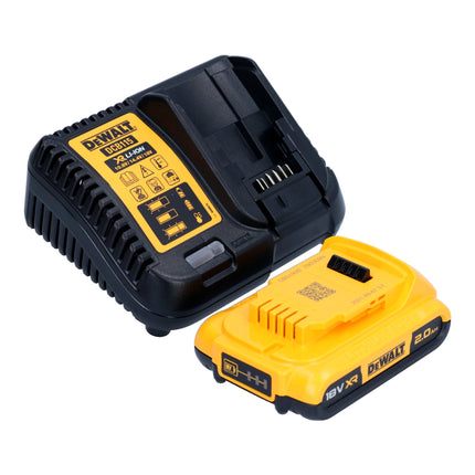 Amoladora angular a batería DeWalt DCG 416 VS D1 18 V 125 mm sin escobillas + 1x batería 2,0 Ah + cargador