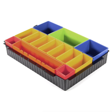 Makita Boxeneinsatz Einlage für Makpac mit farbigen Boxen ( P-83652 ) - Toolbrothers