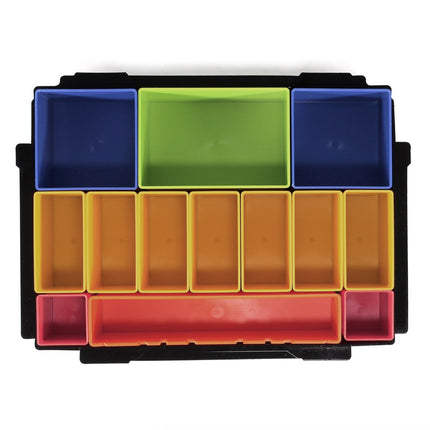 Makita Boxeneinsatz Einlage für Makpac mit farbigen Boxen ( P-83652 ) - Toolbrothers