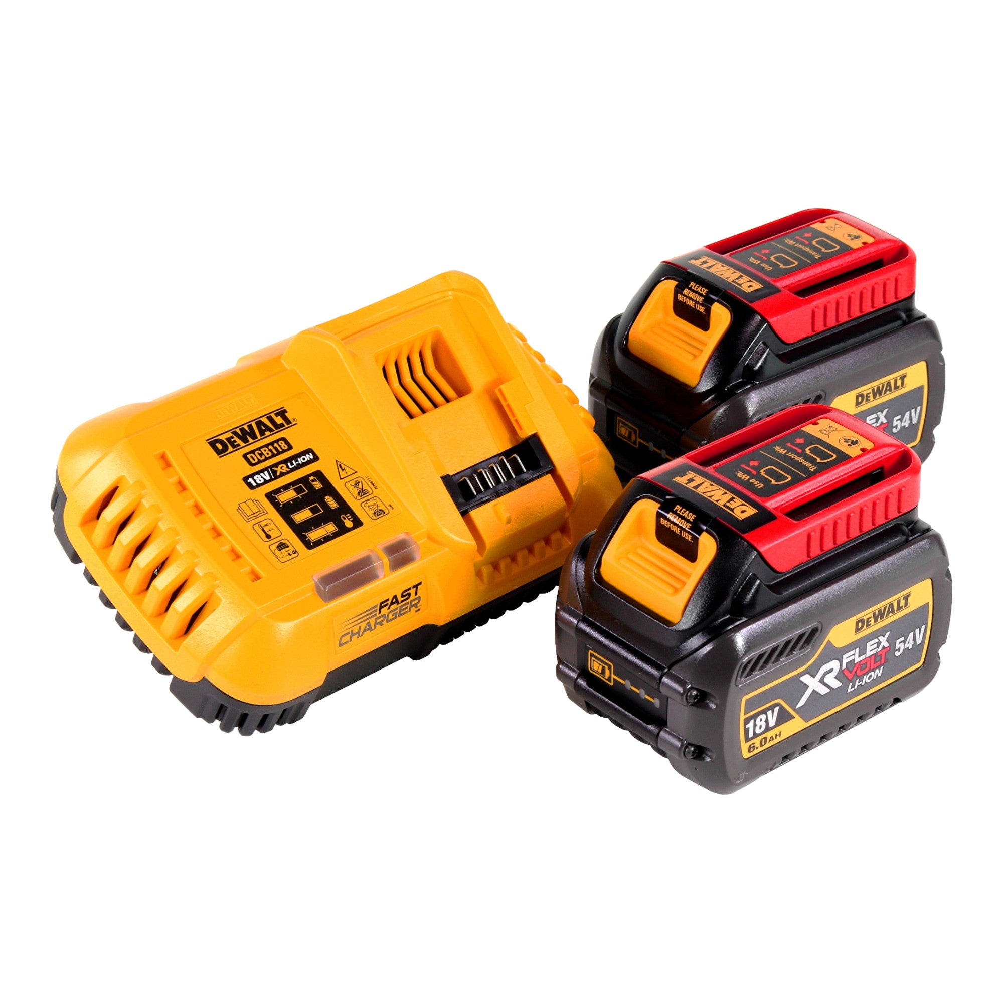 DeWalt DCG 460 T2 Akku Winkelschleifer 54 V 230 mm 2x Akku 6 0 Ah Ladegeraet 2 - toolbrothers