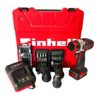 Einhell TE-CD 12/1 3X-Li +39 Taladro atornillador a batería 12 V 30 Nm ( 4513597 ) + 1x batería recargable 2,0 Ah + cargador + e-box