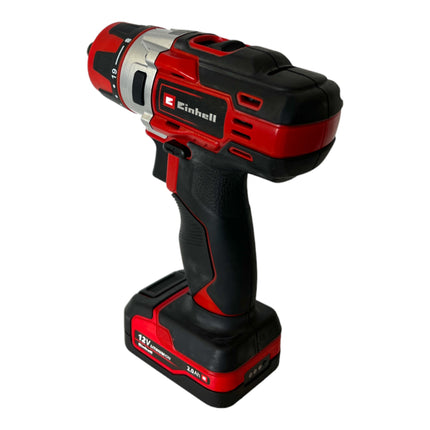 Einhell TE-CD 12/1 3X-Li +39 Cordless drill driver 12 V 30 Nm ( 4513597 ) + 1x rechargeable battery 2.0 Ah + charger + e-box