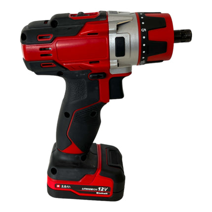 Einhell TE-CD 12/1 3X-Li +39 Cordless drill driver 12 V 30 Nm ( 4513597 ) + 1x rechargeable battery 2.0 Ah + charger + e-box