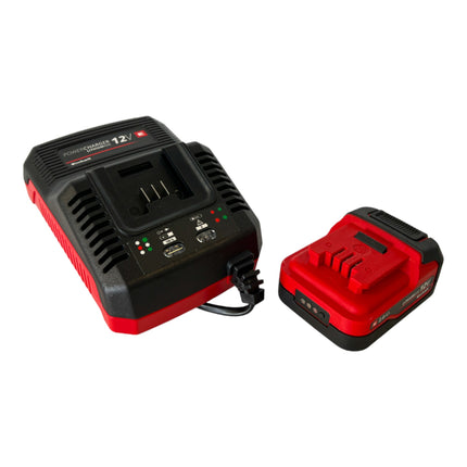 Einhell TE-CD 12/1 3X-Li +39 Cordless drill driver 12 V 30 Nm ( 4513597 ) + 1x rechargeable battery 2.0 Ah + charger + e-box