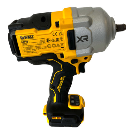 DeWalt DCF 961 NT Clé à choc 18 V 1632 Nm 1/2'' Brushless + 1x batterie 2,0 Ah + TSTAK - sans chargeur